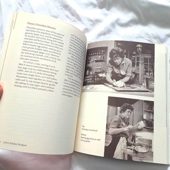 Julia's Kitchen Wisdom Cookbook - Red Cover paper back book - Picture 7 of 7